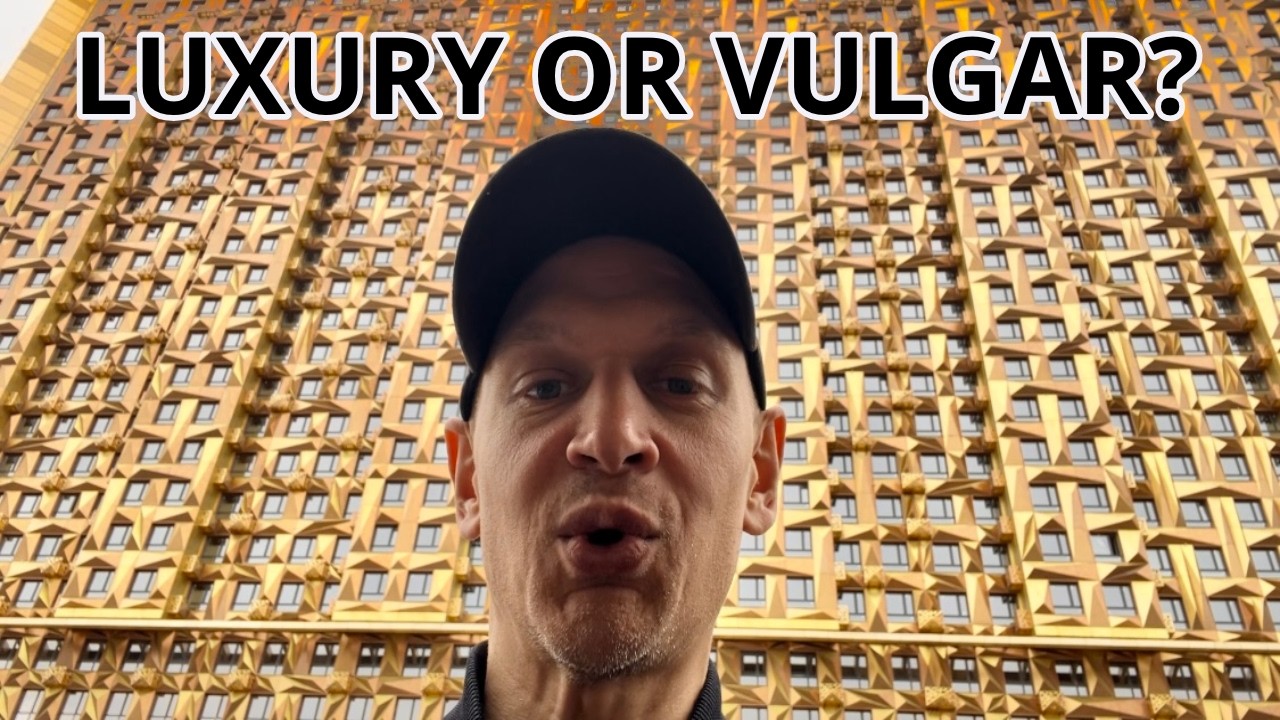 Moscow's New GOLD Skyscraper! ЦЫГАНСКИЙ Небоскрёб в Москве?