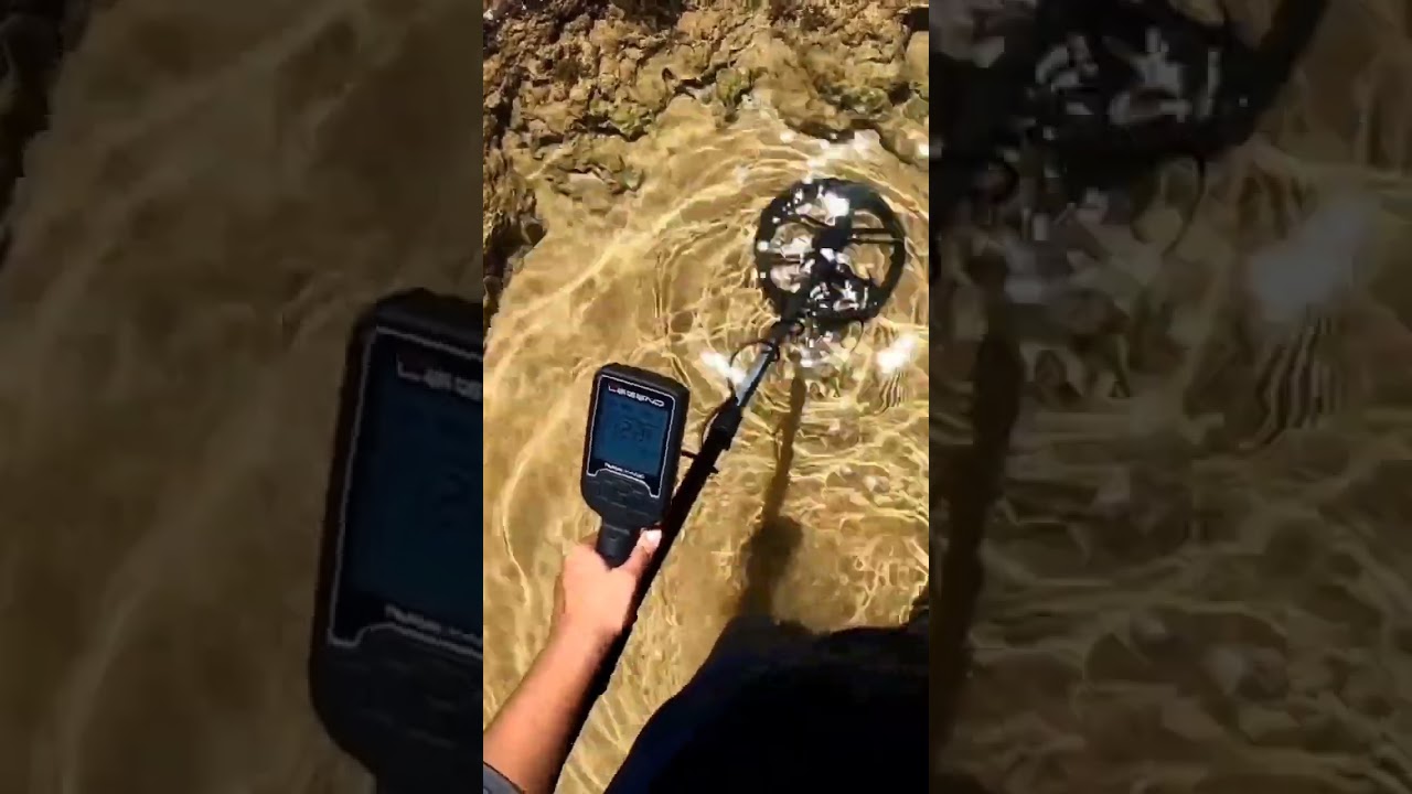 ACHEI UMA JOIA NA PRAIA USANDO DETECTOR DE METAIS
