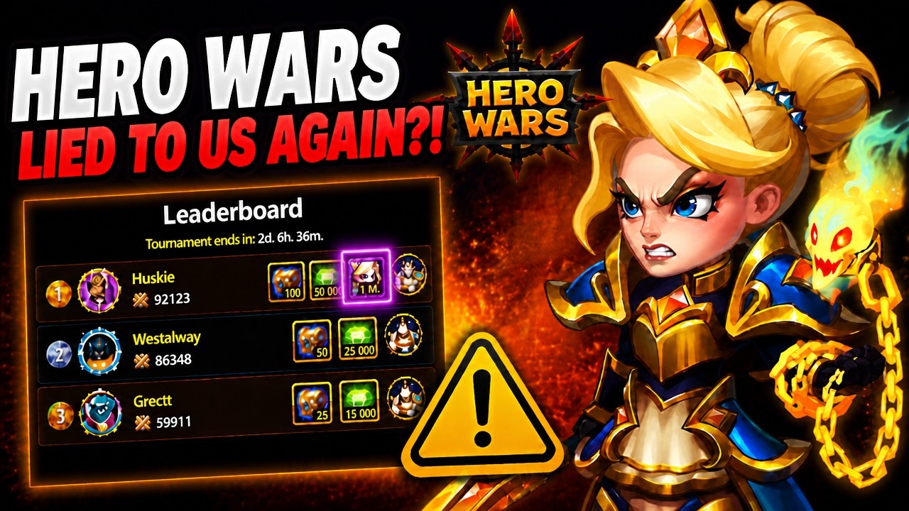 TOP Lyria Skin Reward: Hero Wars Lied to Us Again?!