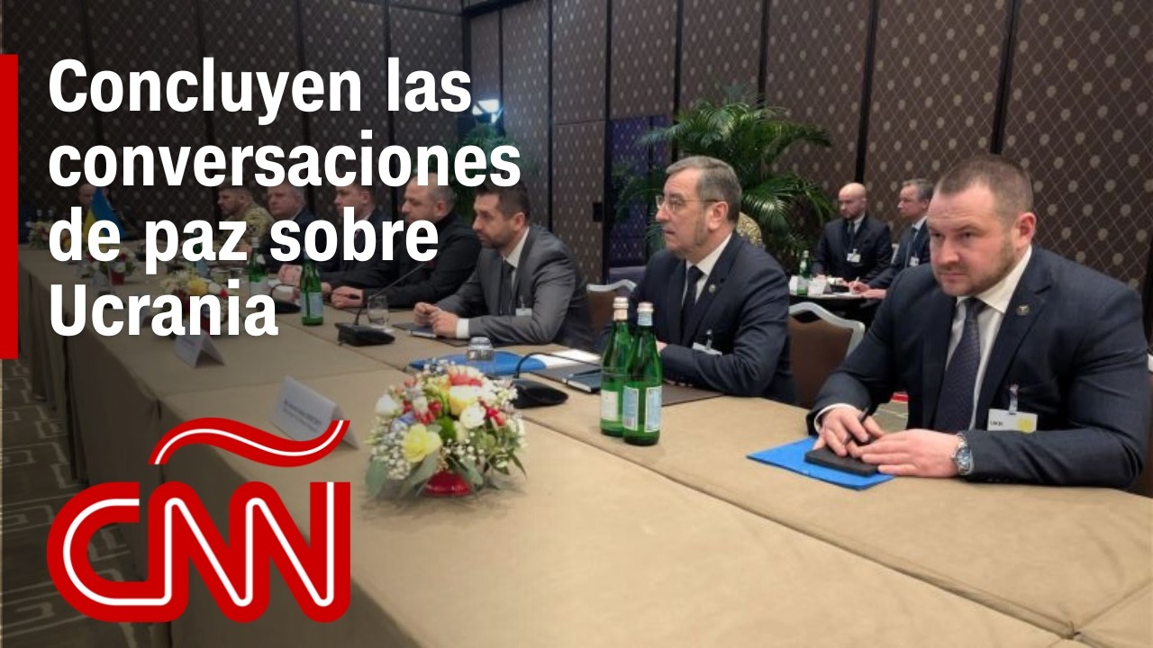 Terminan conversaciones de paz entre Ucrania y Rusia en Ginebra. ¿Qué sigue?