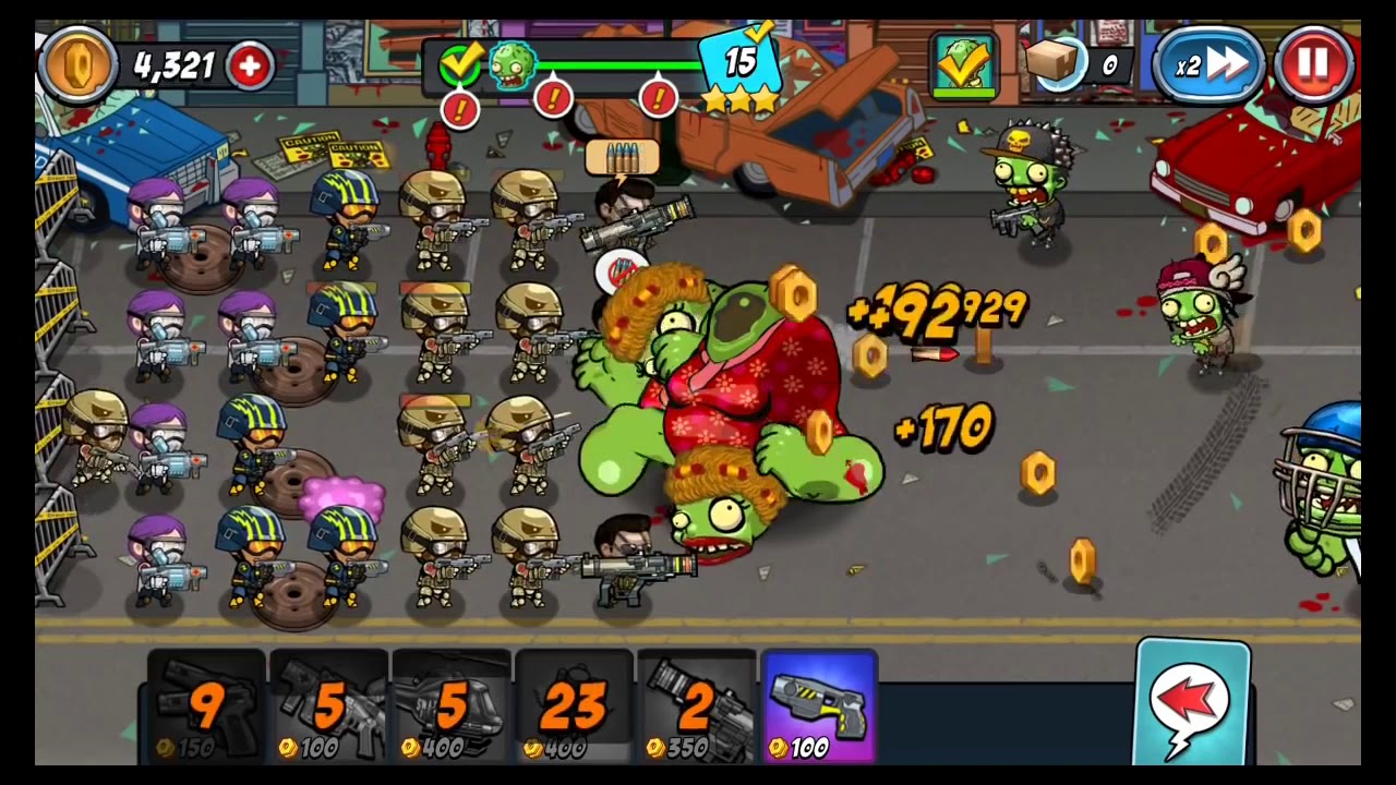 Swat vs Zombie downtown