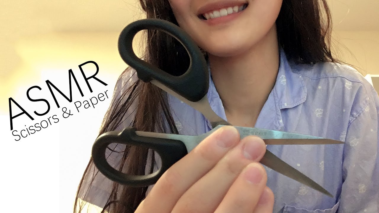 ASMR Scissors and Paper Cutting | 600