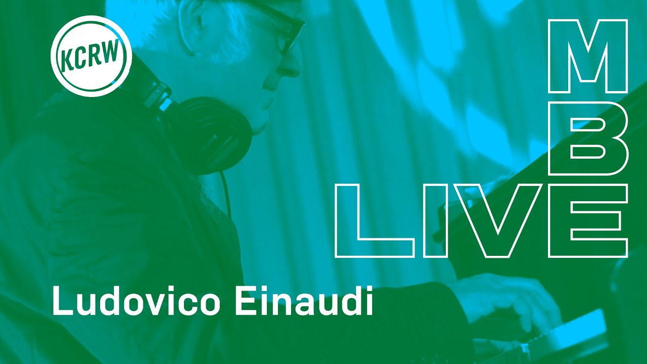 Ludovico Einaudi performing 
