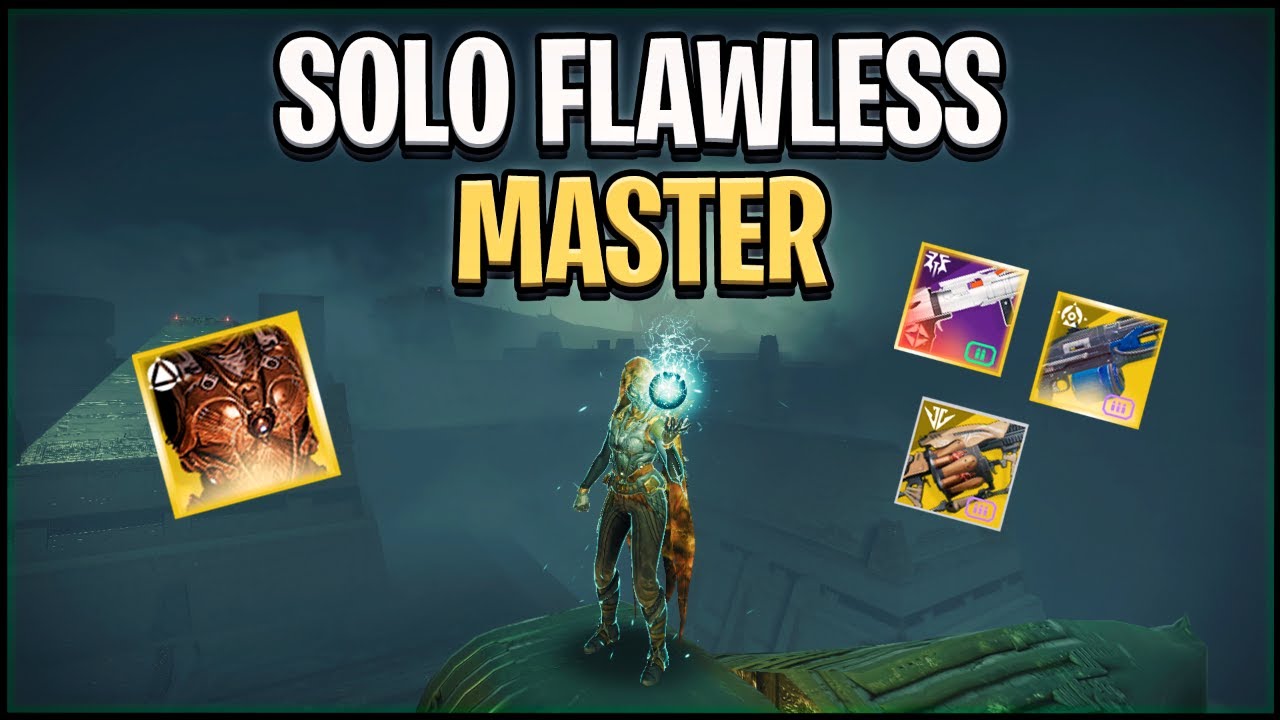 Solo Flawless MASTER Sundered Doctrine on HUNTER