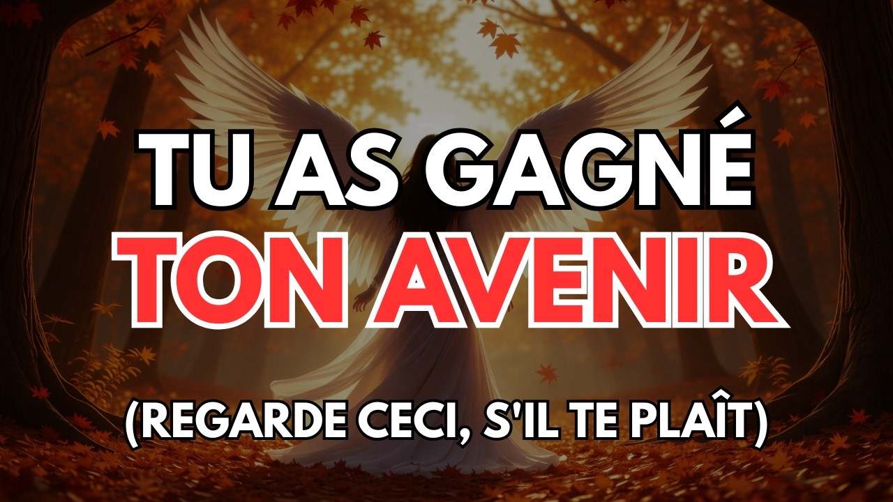 Élu(e), Dieu te finance en ce moment même — ton avenir a été préservé