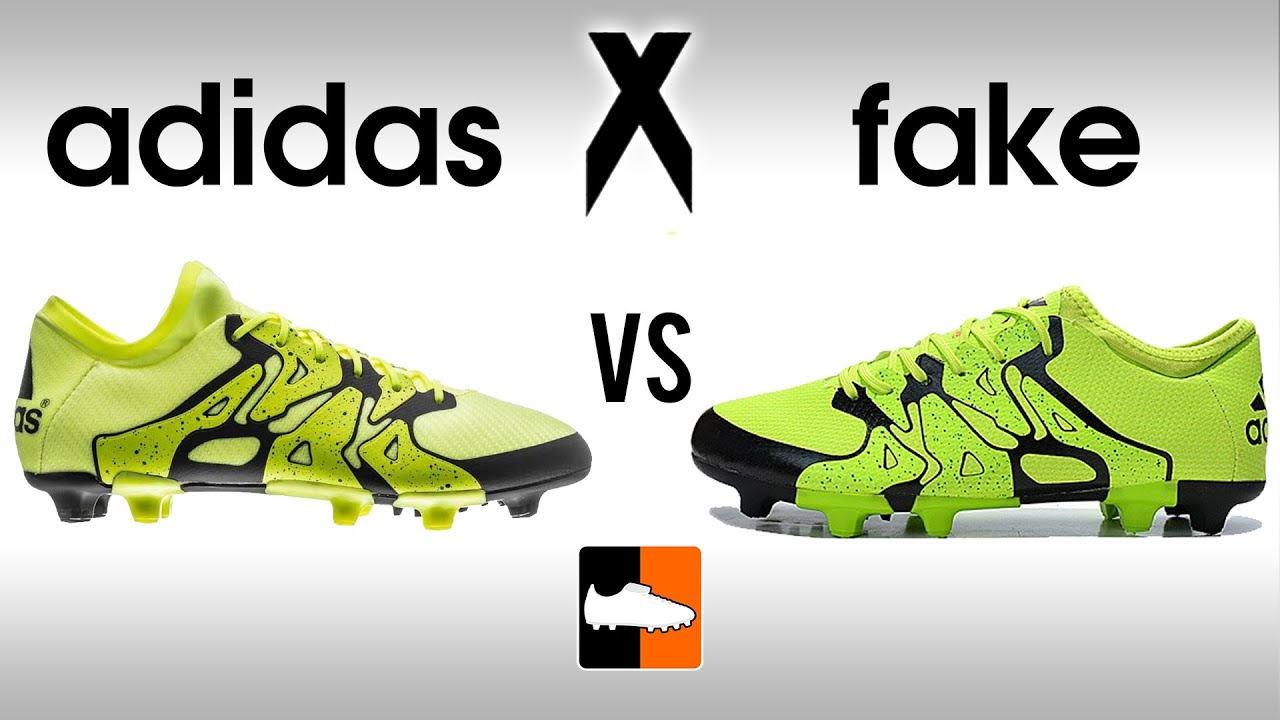 Fake vs. Real X15 - How to avoid buying Replica adidas X 15.1 Boots