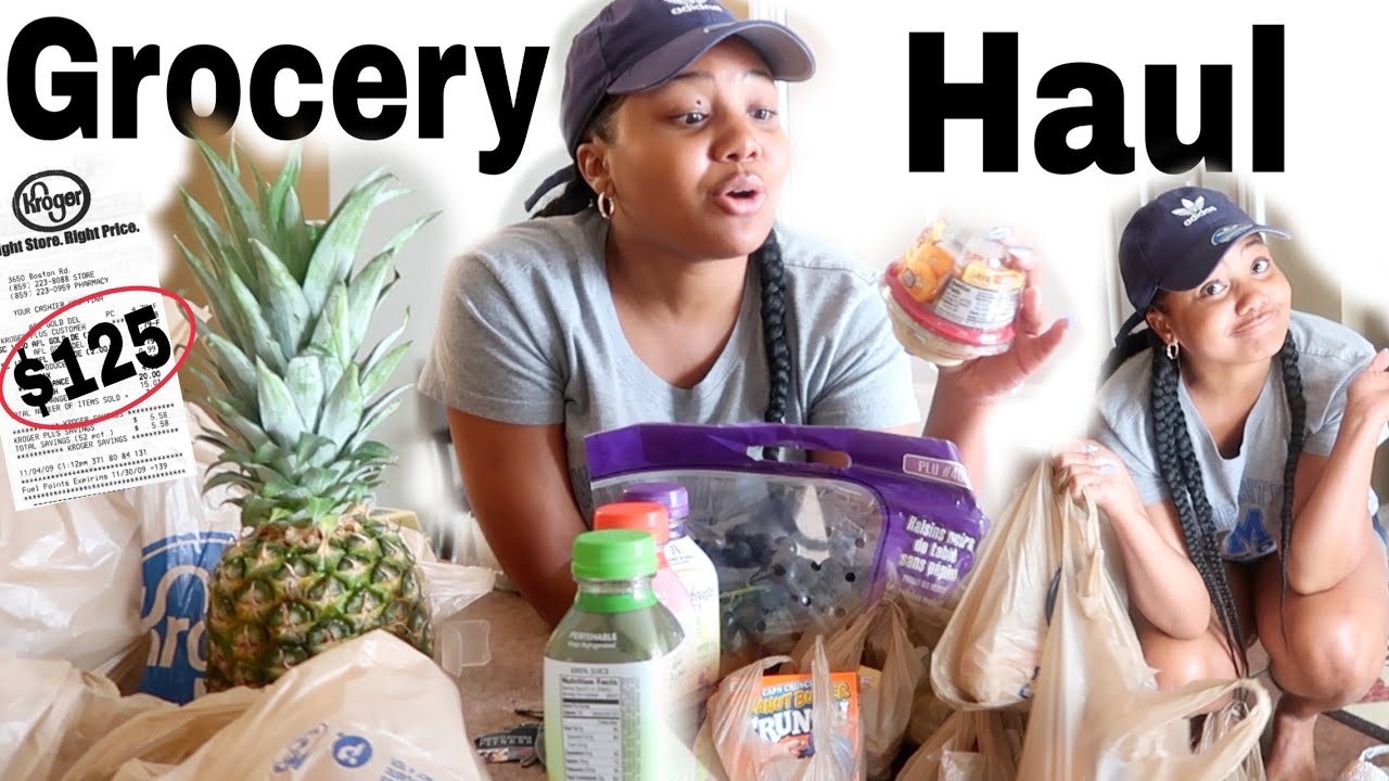 Best Grocery Shopping Haul for Someone on A Budget | Half A Month Worth of Food.