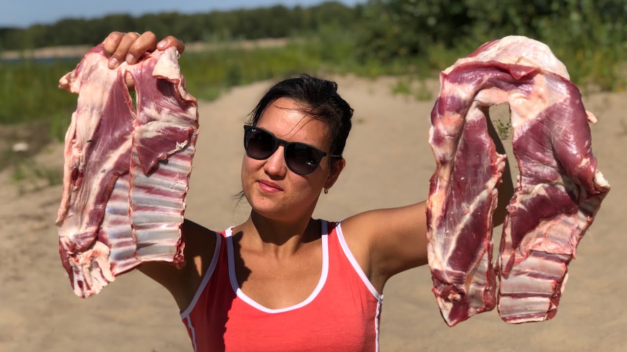 Шашлык больше не нужен! Сладкие рёбра барана в казане с луком!Мясо барана в казане!!!