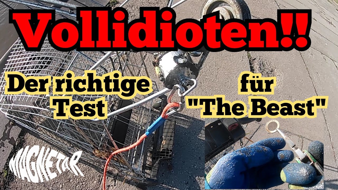 - Magnetfischen - genau der richtige Test für " The Beast" von Magnetar - Unboxing - Gesetz Sachsen