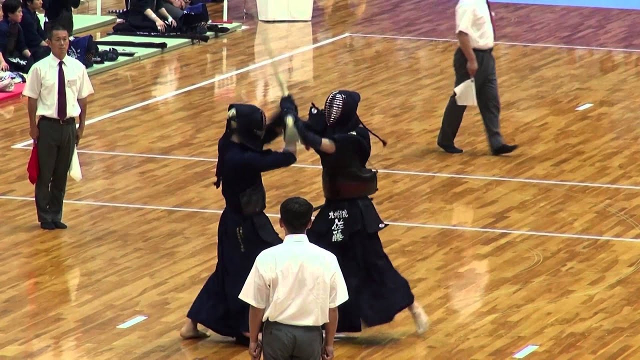 九州学院　前人未到の三連覇　インターハイ剣道2015