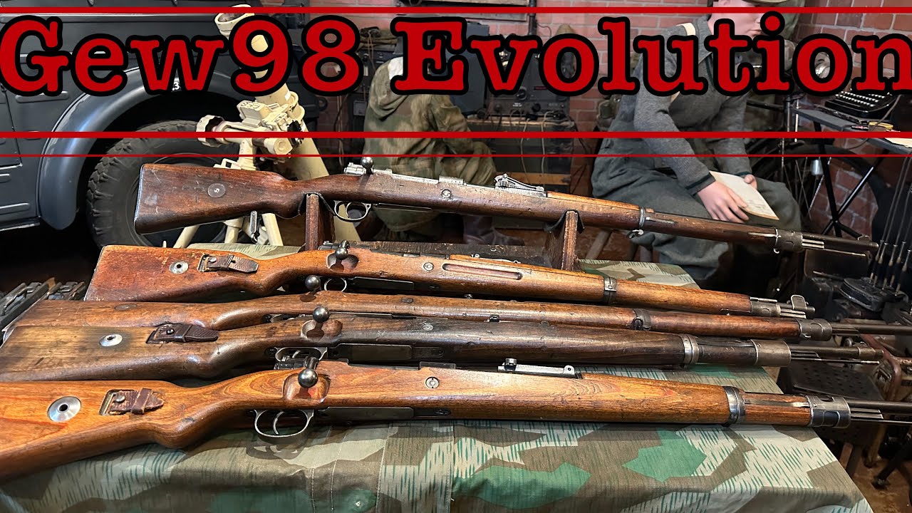 Gewehr 98 Evolution, 1898-1945 (Gew98, Kar98az, Kar98b and Kar98k)