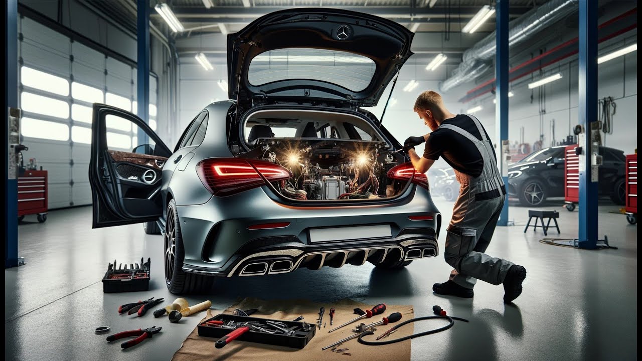 Mercedes-Benz A-Class (W177) Rear Spoiler: Removal and Installation Tutorial