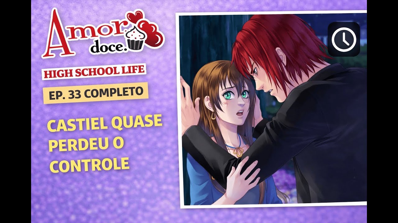 O beijo que deu errado – Ep. 33 | Rota Castiel Amor Doce High School