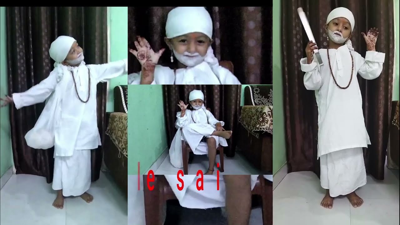 Fancy Dress Idea | Sai Baba | Fancy Dress Competition/veshbhusha competition