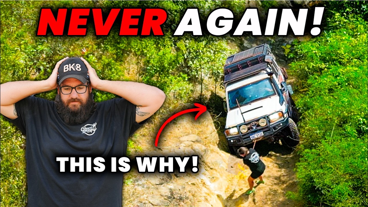WE SHOULDN'T HAVE DONE THIS! Frenchmans Track Cape York ALONE!