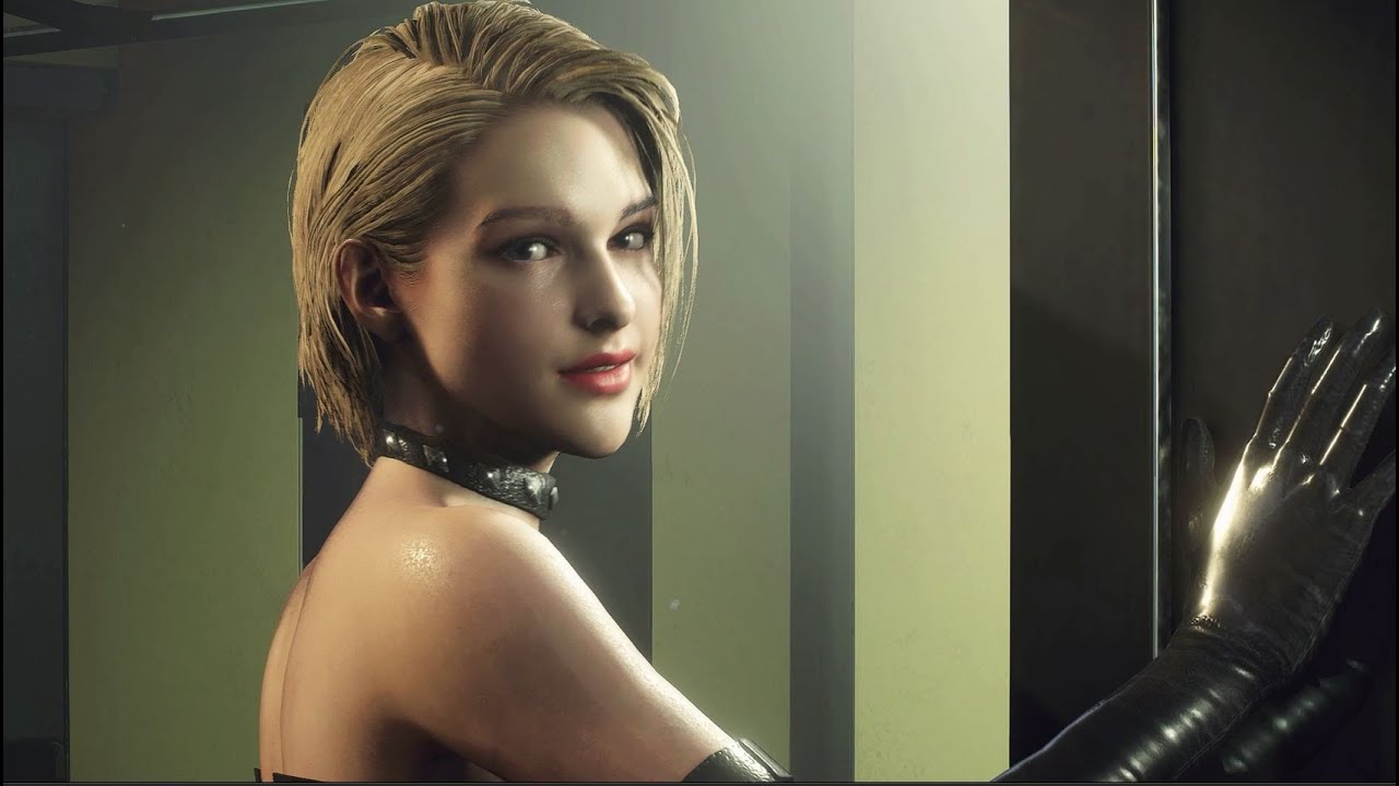 Resident Evil 3 Remake Jill Valentine in Sexy Latex Corset Mod Walkthrough Gameplay 4K PC Mod