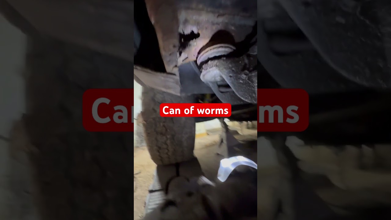Silverado Cab Mounts Rotted. #diy #truck #rust #repair #silverado #automobile #rusty #shorts #junk