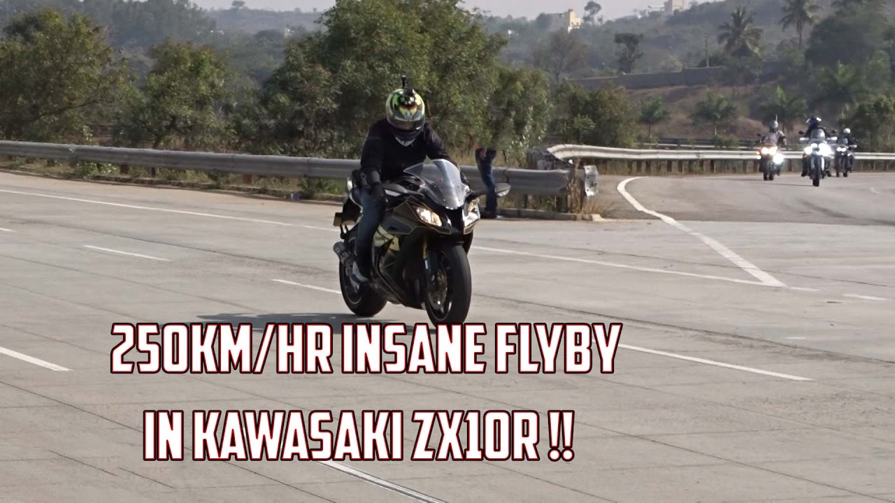 Insane 250km/HR Flyby in Kawasaki ZX10R | #90