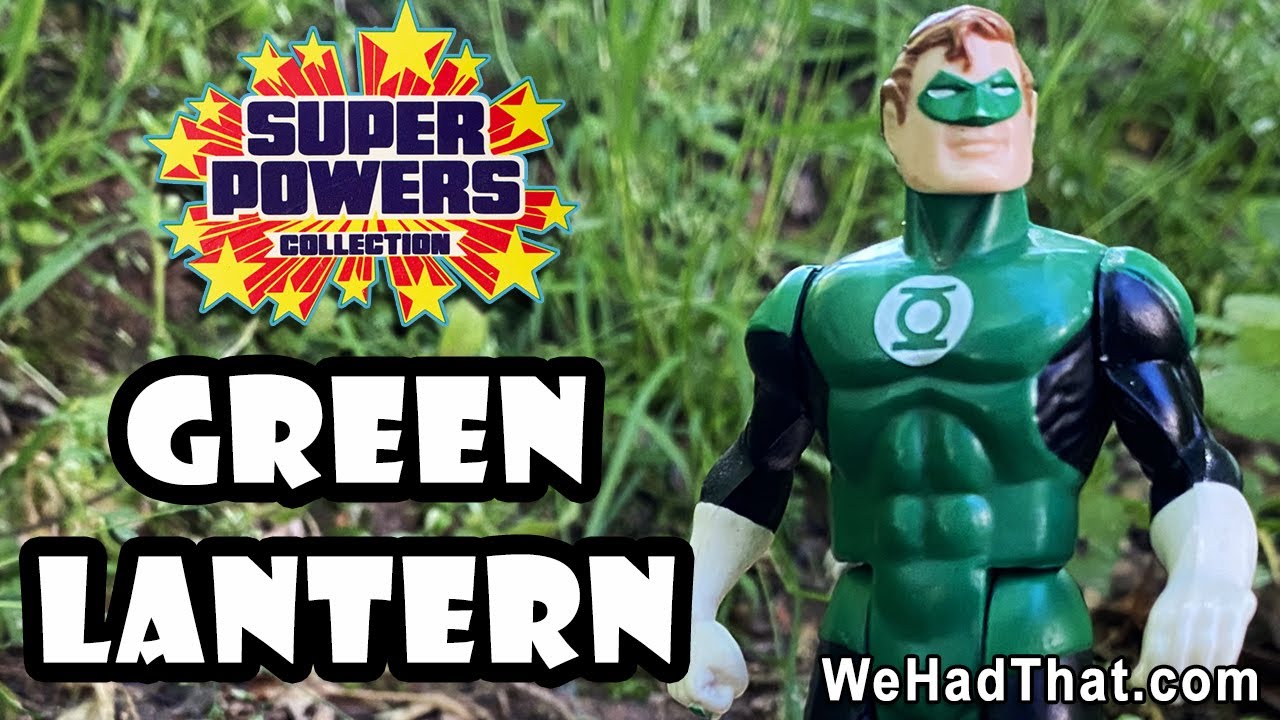 Vintage Kenner DC Super Powers Green Lantern Action Figure Wave 1 Review 1984