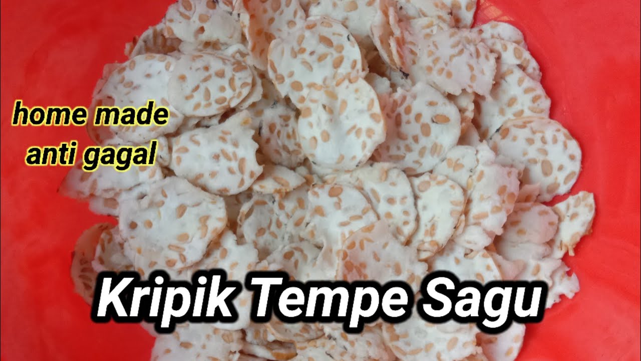 Tips dan Resep pembuatan kripik tempe sagu home made sampai bisa