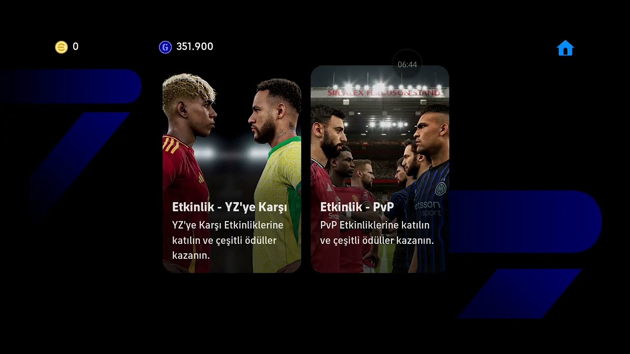 Efootball teknik direktör almaya doğru 