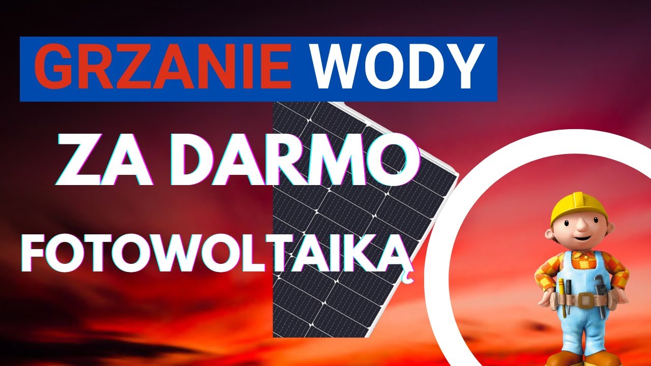 Grzanie wody użytkowej CWU prądem fotowoltaika off-grid.. ECO Solar Boost MPPT-3000