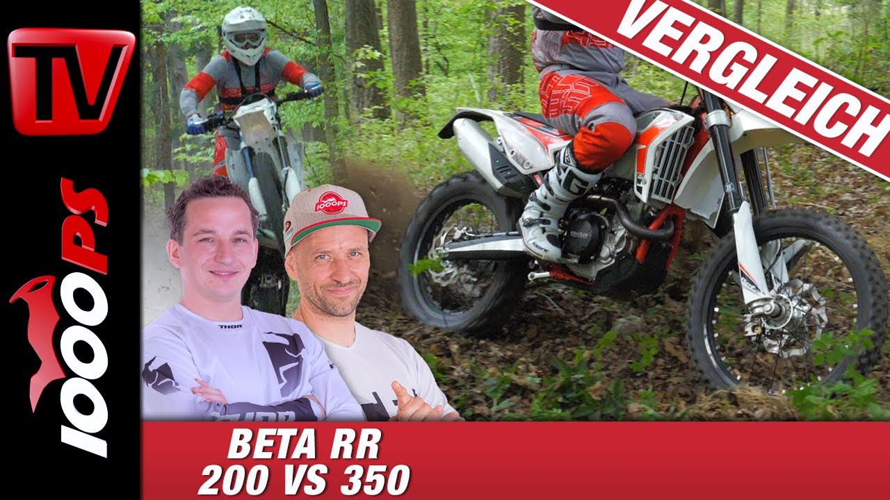 Beta Einsteiger Hard Enduro - Beta RR 200 und Beta RR 350