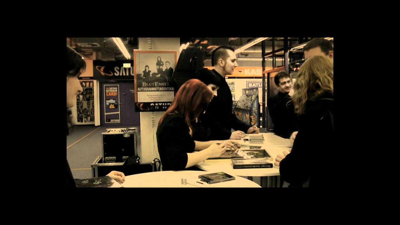 Blutengel Autogrammstunde Dresden 10.03.2012