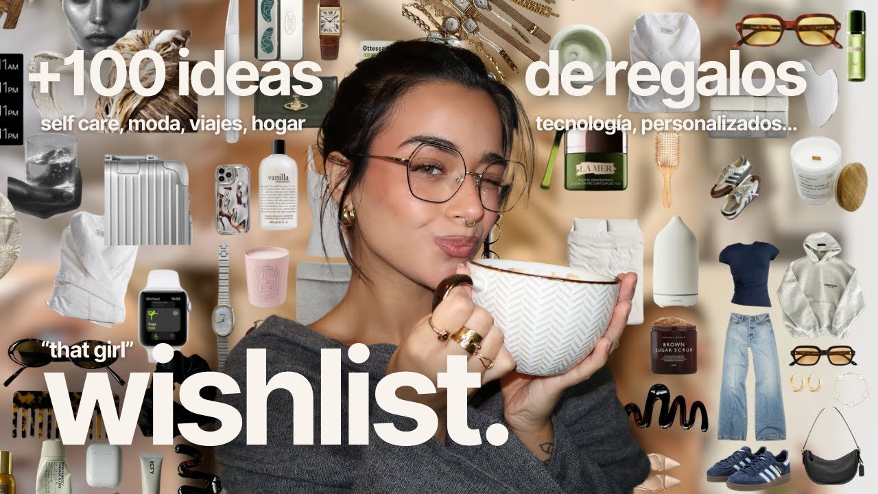 +100 Ideas de regalos para Navidad🎁 ​​(la wishlist perfecta de las girls) self care, moda, viajes...