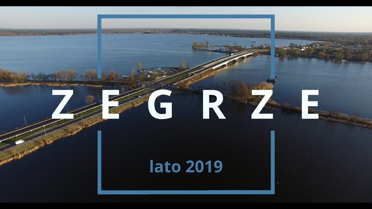 Zegrze lato 2019 - 4K 📹 - film z drona pokazujący Jezioro Zegrzyńskie