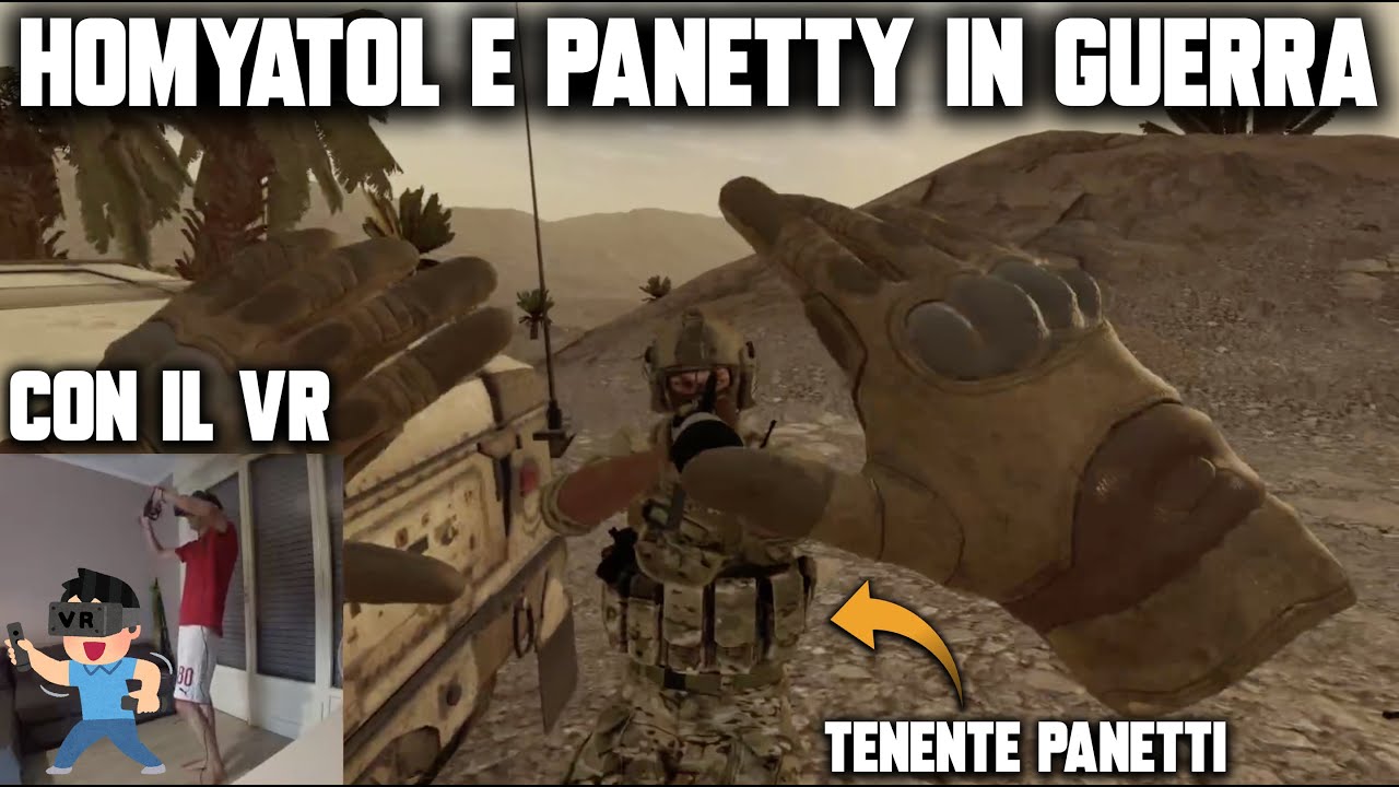 Homyatol e Panetty in guerra con il vr!