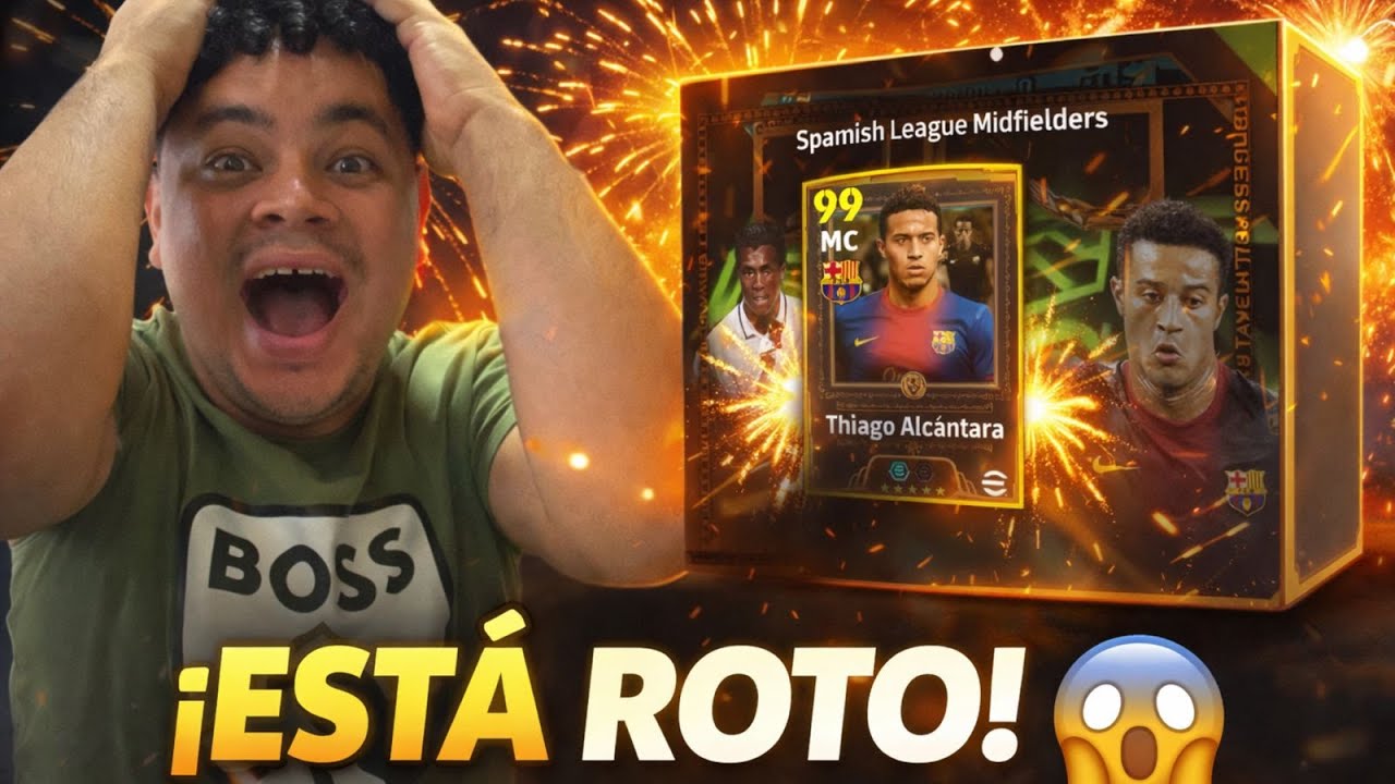 THIAGO ALCÁNTARA en eFootball...¿ROTO O HUMO? 🔥