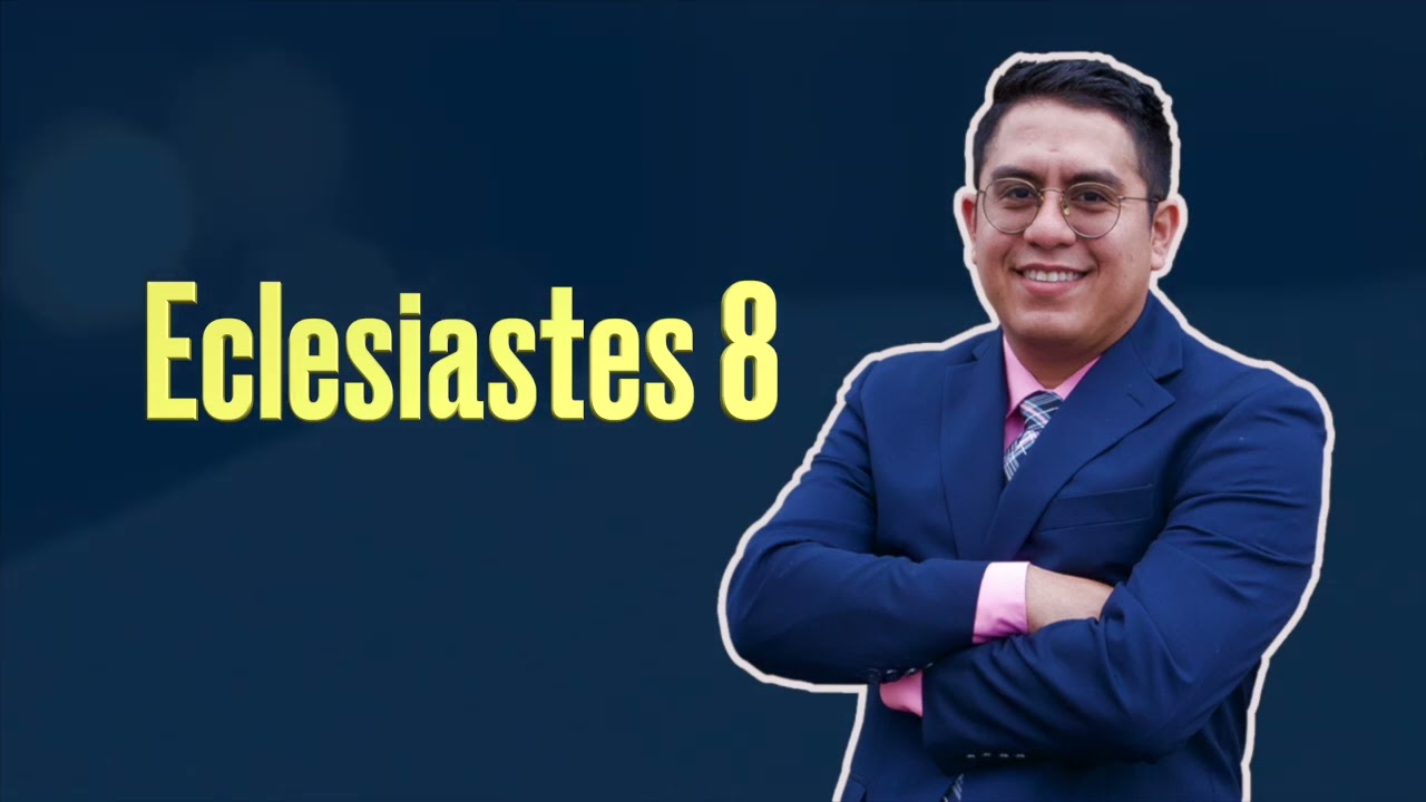 Eclesiastes 8 | ¿Quién como el sabio? | Pr Teo Alor