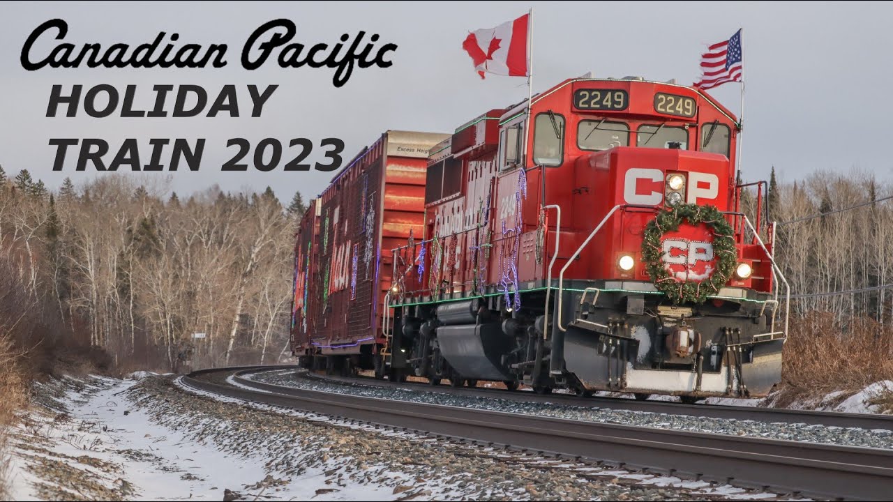 2023 Canadian Pacific HOLIDAY TRAIN - Kenora, ON - Winnipeg, MB