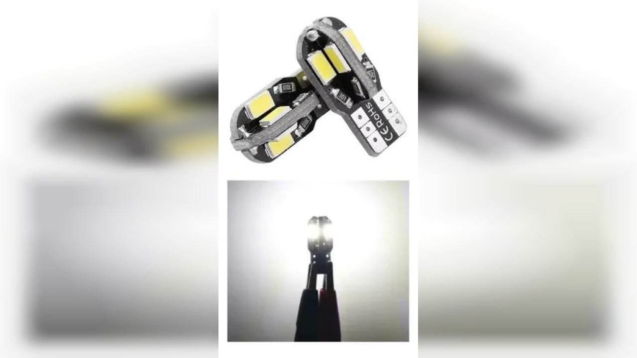 Review: Kit 10 Lampada T10 Cambus 8 Led Branca Canceler Atacado T10 - Titulo Do Anuncio