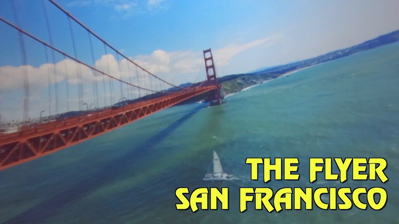 The Flyer FULL POV at San Francisco's Pier 39