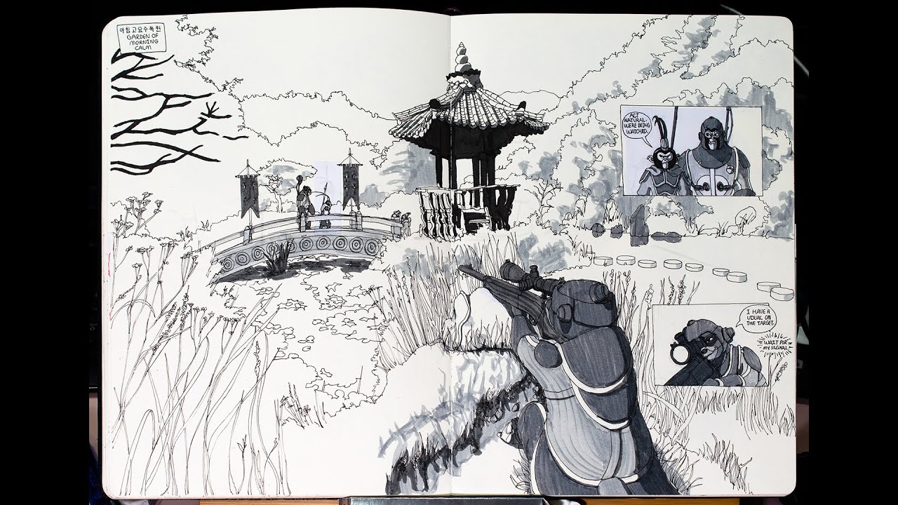 Accepted CalArts Sketchbook 2020 | 4K | Portfolio Link in Description