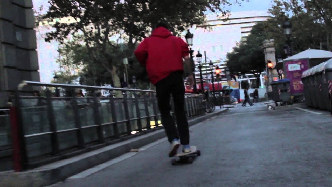Carlos Ferrer Longboard Backside Barcelona