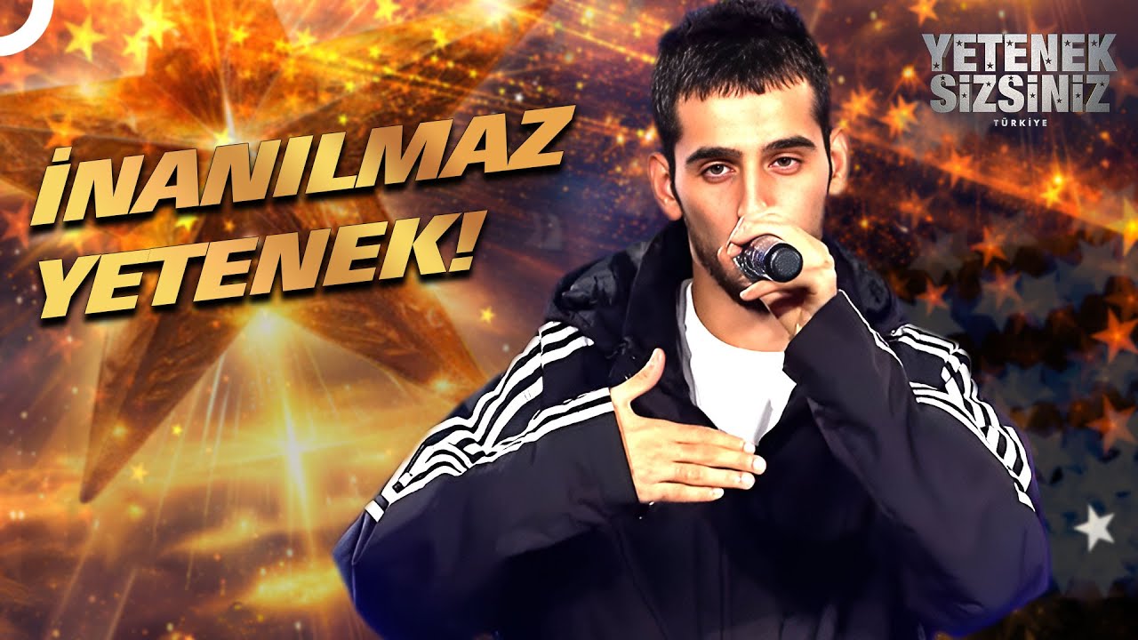 İMKANSIZ!!! Kekeme Rapçi Ayhan, Jüriyi Şok Etti! | Yetenek Sizsiniz Türkiye