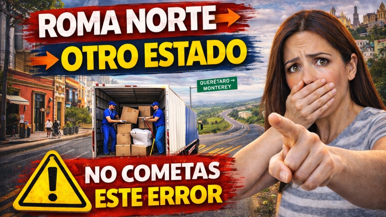 Mudarte de CDMX a Otro Estado: Lo que NADIE te dice (Roma Norte)