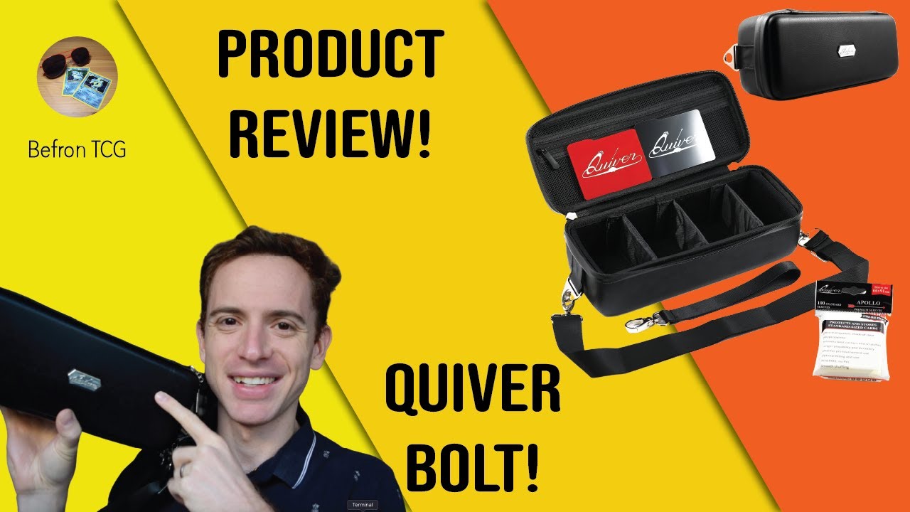 Product Review: Quiver Bolt | Safely Store 350+ Magic: the Gathering, Pokemon and Yugioh Cards!