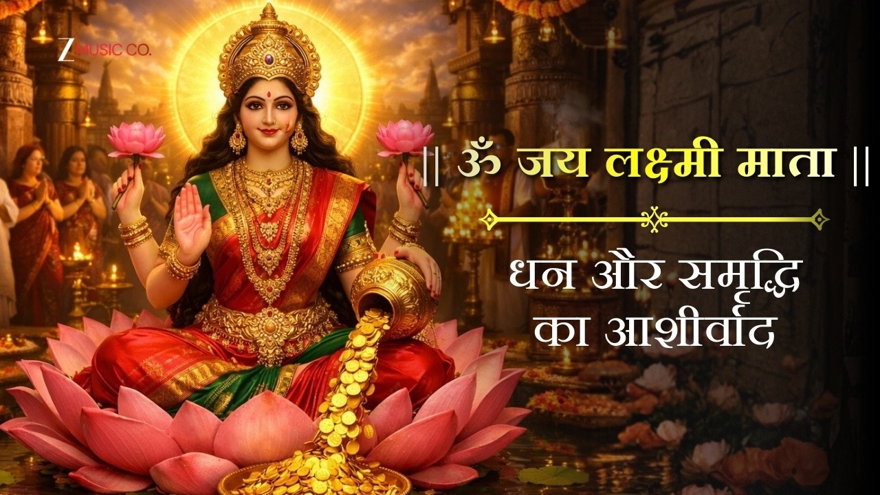 LIVE : Om Jai Lakshmi Mata | Maa Lakshmi Ki Aarti | For Prosperity & Good Luck