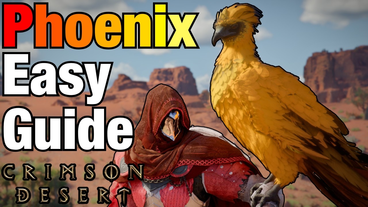 How to Get NEW LEGENDARY PHOENIX PET in Crimson Desert