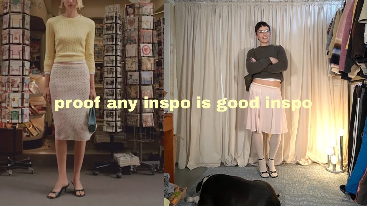 using the first thing I see on Pinterest as inspo to get dressed for a week
