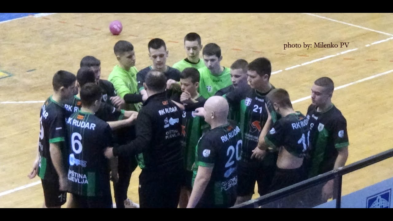kadeti ORK Rudar -  RK Partizan  39 : 28 (21 : 12) prvo poluvrijeme