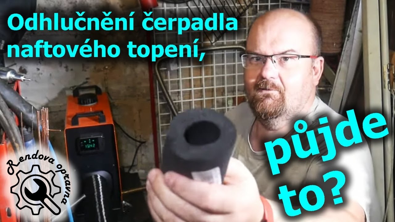 Pokus o odhlučnění čerpadla naftového topení