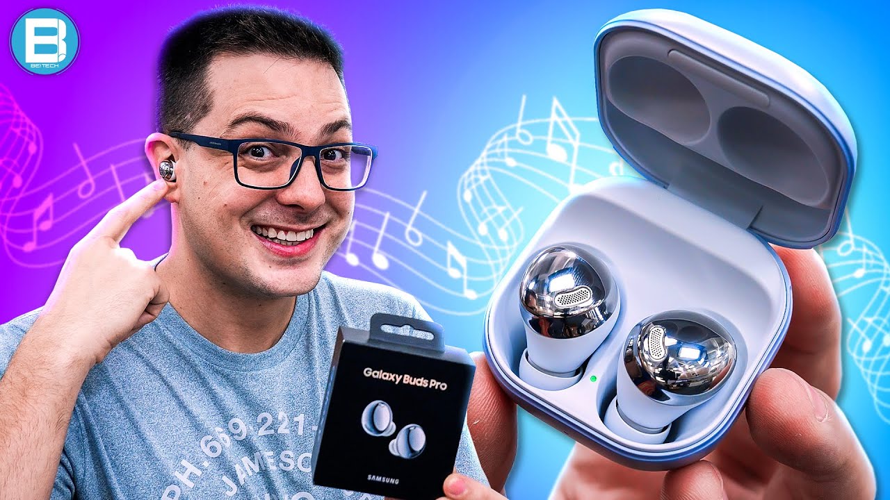GALAXY BUDS PRO! Será o MELHOR FONE da SAMSUNG? Muita TECNOLOGIA boa e NOVIDADES!  Unboxing!