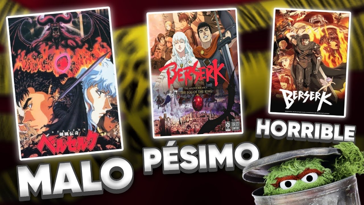 Todas las Adaptaciones de Berserk son Basura