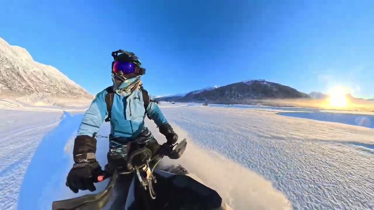 Placer River AK Snow Machine Trip