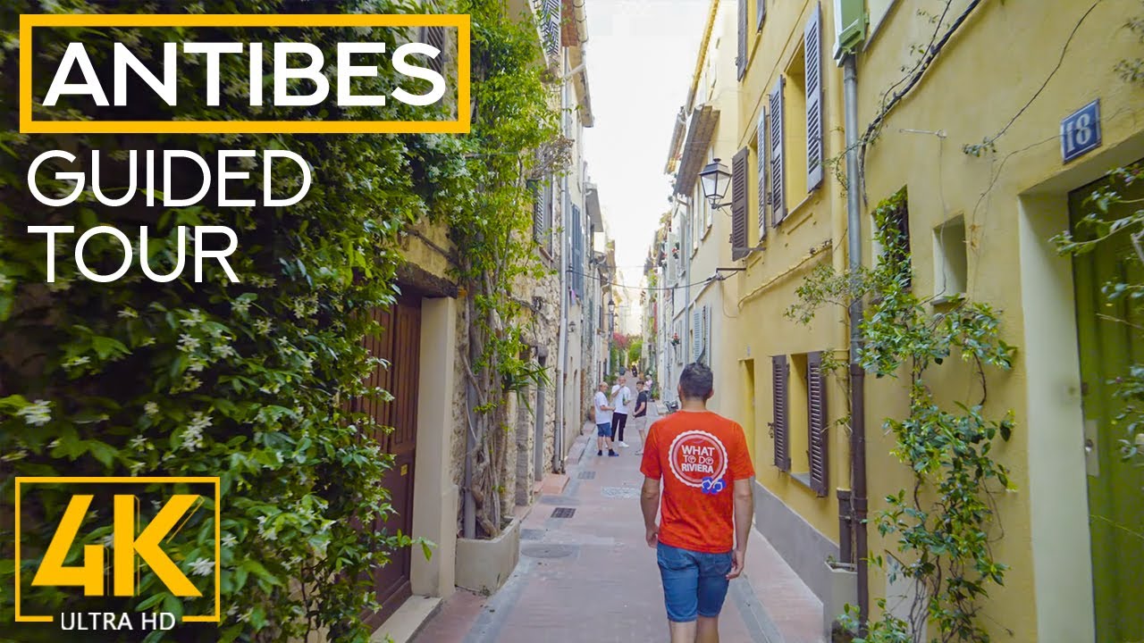 Discovering Antibes with a Local Guide - 4K Guided Walking Tour in Ancient City of French Riviera